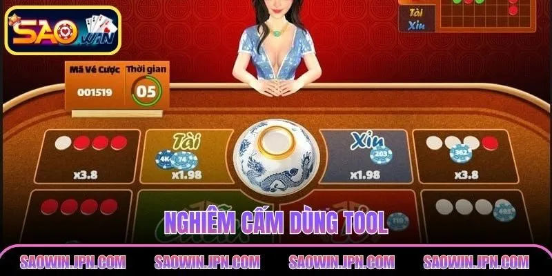 Nghiêm cấm dùng tool